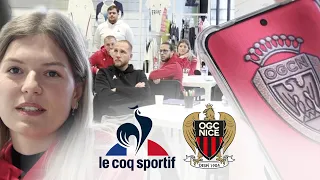 Une visite pas comme les autres chez "Le Coq Sportif" 👀