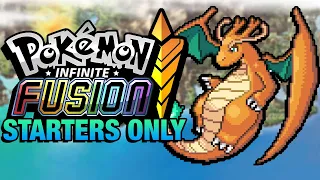 Pokemon Infinite Fusion Hardcore Nuzlocke - Starter Fusions Only