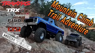 Traxxas Trx4 High Trail Edition Ford F150 And Cheyenne 10 Trail Adventure #traxxastrx4