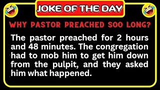 😂BEST JOKE OF THE DAY!😂  Pastor Goes To The Dentist -  joke of the day... | Funny Daily Jokes