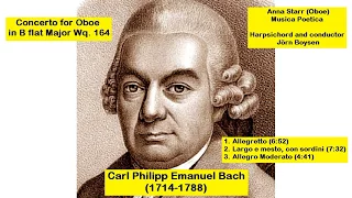 Carl Philipp Emanuel Bach (1714-1788) - Concerto for Oboe in B flat Major Wq. 164