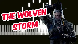 The Wolven Storm - The Witcher 3: Wild Hunt (Piano)
