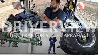 Den traktoristy #1 s New Holland T7.315AC PLMi + Amazone Cobra 1. díl "zapřahání" | DRIVERVIEW/POV