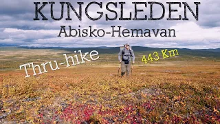 Kungsleden Trail Thru-hike, Hiking from Abisko to Hemavan