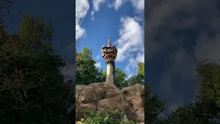 Rapunzel's Tower and Majestic Waterfall!🏰 4K Disney Magic Kingdom Orlando Little Happy Travels