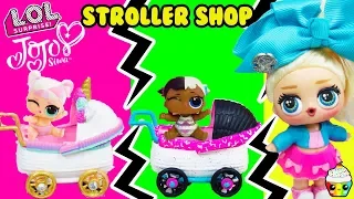 LOL Jojo Siwa Stroller Shop Custom DIY Strollers For LOL Little Sisters