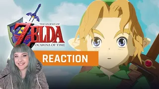 My reaction to the LoZ Ocarina of Time X Studio Ghibli Inspired Fan Film | GAMEDAME REACTS