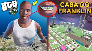 ENTREI DENTRO da CABEÇA da FRANKLIN !!! no GTA 5 mods (Épico)