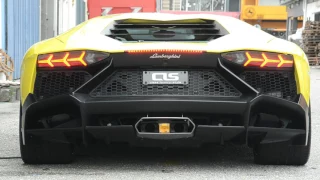 LAMBORGHINI AVENTADOR IPE TITANIUM EXHAUST SYSTEM LP720-4