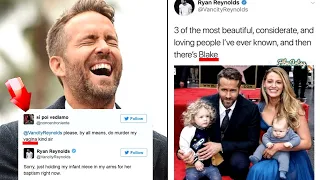 Ryan Reynolds Most Savage Tweets And Instagram Stories | Deadpool Funny 2020