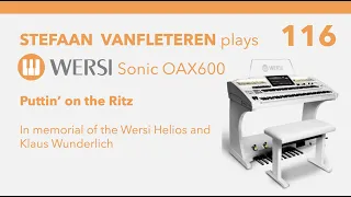 Puttin on the Ritz - Helios-Klaus Wunderlich Style / Stefaan VANFLETEREN - Wersi Sonic OAX 600