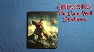 The Great Wall Steelbook unboxing