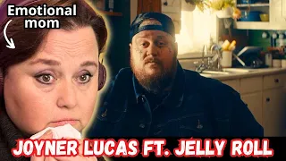 Mom's *Emotional* Reaction To Joyner Lucas ft. Jelly Roll - "Best For Me" Official Music Video