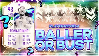 Baller or BUST?! Cover Star Icon Ronaldinho Player Review!