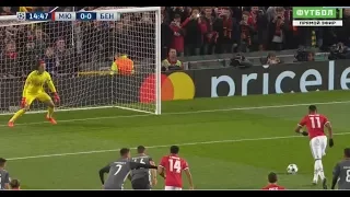 Manchester United 2-0 Benfica ● De Gea & Svilar Amazing Saves Compilation ● 10.31.2017 ● HD