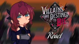 Villains are destined to die react … || 1/1 || ENG + RUS ||