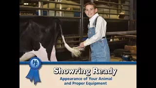 Showring Ready: Appearance of Your Animal and Proper Equipment