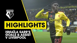 ISMAÏLA SARR V LIVERPOOL HIGHLIGHTS | GOALS & ASSIST IN 3-0 WIN!