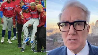 Keith Olbermann gets DESTROYED for DISGUSTING comment after Edwin Diaz HORRIFIC knee injury at WBC!
