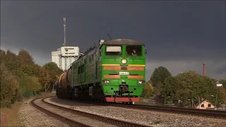 2TE10U-0223 departing from Valga to Riga