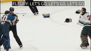 Marc Andre Fleury Mic'd Up Vs Binnington