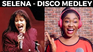 LENGEND | FIRST TIME HEARING Selena - Disco Medley REACTION!!!
