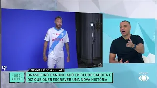 Neymar acertou na decisão de ir para o Al Hilal, da Arábia Saudita? Denilson e Renata Fan comentam