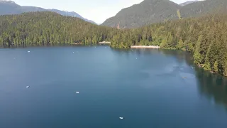 Sasamat Lake & White Pine Beach | BC Canada | DJI Mavic Air Drone Footage