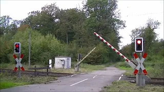 Bahnübergang Bad Bentheim (Schevegraben) // German Railroad crossing // Duitse Spoorwegovergang