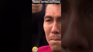 Firmino crying during his Anfield farewell...😭😭😭 #shorts #footballshorts #liverpoolfc #firmino