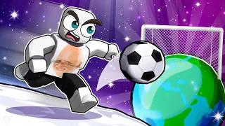 I Scored a GOAL from SPACE in ROBLOX ⚽