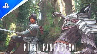 Midnight Raven vs Clive and Cid - Final Fantasy XVI (PS5 Gameplay)