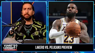 Lakers vs. Pelicans, Should the Lakers lose to aim for the 8-seed? | What’s Wright?