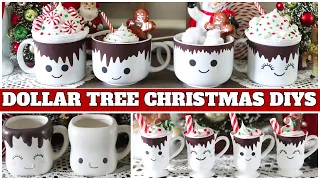 AMAZING DOLLAR TREE CHRISTMAS DIY MARSHMALLOW MUGS 2020