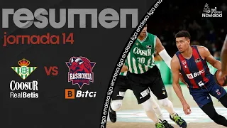 Coosur Real Betis - Bitci Baskonia (83-87) RESUMEN | Liga Endesa 2021-22