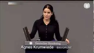 3. Sitzung, TOP 1 (9/12): Agnes Krumwiede (B90/Grüne)