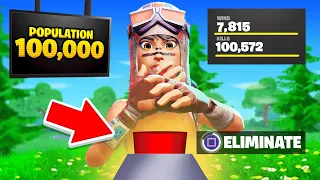 My 100,000th Elimination in Fortnite! (Emotional)