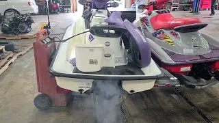 99 Seadoo GTI Hose Test