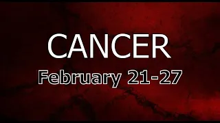CANCER - Ready Or Not, Here They Come (FAST!) With A Proposal | FEB 21-27 Tarot Reading