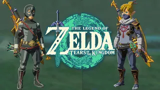 Доспехи Вора и Сияющая Броня Zelda Tears of the Kingdom