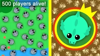 KING ANIMAL EVOLUTION! - Mope.io Battle Royale