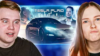 РЕАКЦИЯ НА ФИЛЬМ ВАРПАЧА! Tesla Plaid - Подарок от Илона Маска
