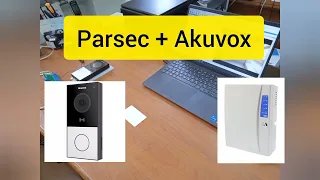 IP-домофон с камерой в роли считывателя: Parsec + Akuvox