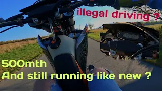 Ktm exc 450 | SUPERMOTO | ON LIMIT | FULL THROTTLE | ONBOARD