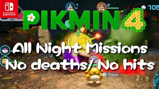 Pikmin 4 - All Night Missions Speedrun - No deaths/ No hits
