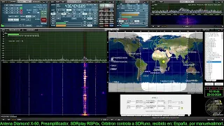 Satélite TEVEL 2, 436.400 MHz, QSO radioaficionados recibido en España el 23/03/2024 a las 10:15 UTC