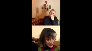 Louane Halloween live Instagram with Pomme - 31.10.2020