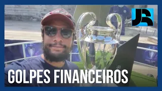 Golpista brasileiro é preso em Portugal após aparecer em foto ao lado da taça da Champions League