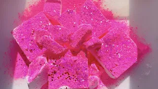 ASMR gym chalk // full fresh blocks with @AsmrHypnos Cosmic Chroma pigment // soft and crispy