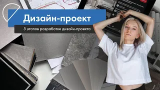 Состав и этапы дизайн проекта. Как происходит процесс создания?